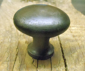 Classic Round Cabinet Knob - Old West Iron