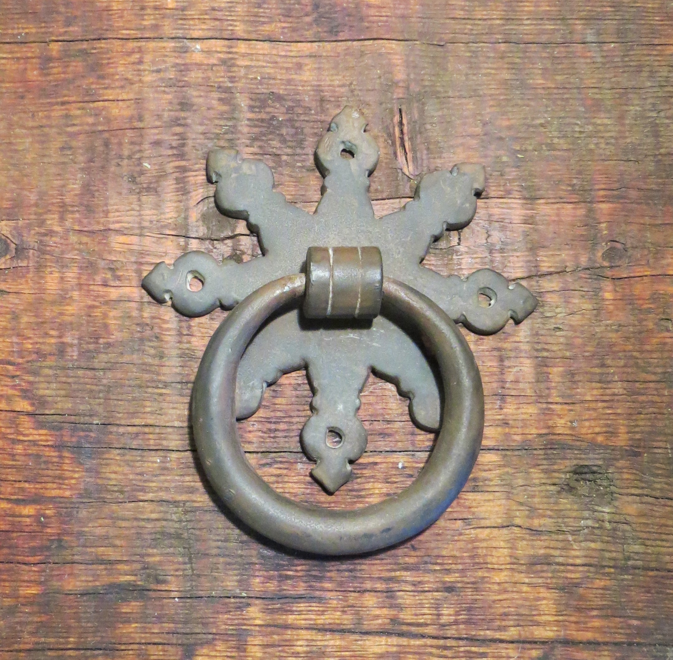 Tudor Revival Iron Door Knocker/Ring Pull Door Knockers Knocker / Ring Pull