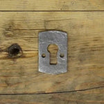 Simple Iron Key Hole Plate - Old West Iron