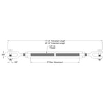 1/2" dia. Turnbuckle Body