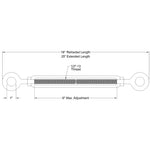 1/2" dia. Turnbuckle Body