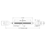 1/4" dia. Turnbuckles