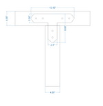 Classic Iron T Face Plate