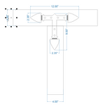 Authentic Arrowhead Iron T Face Plate