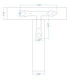Mediterranean Iron T Face Plate