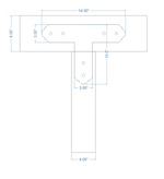 Classic Iron T Face Plate