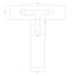 Mediterranean Iron T Face Plate