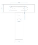 Classic Iron T Face Plate