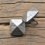 1" Square Hammered Pyramid Head Nails