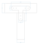 Classic Iron T Face Plate