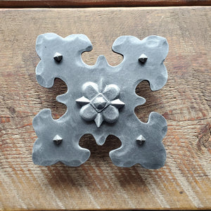 Barcelona Iron Rosette - Old West Iron