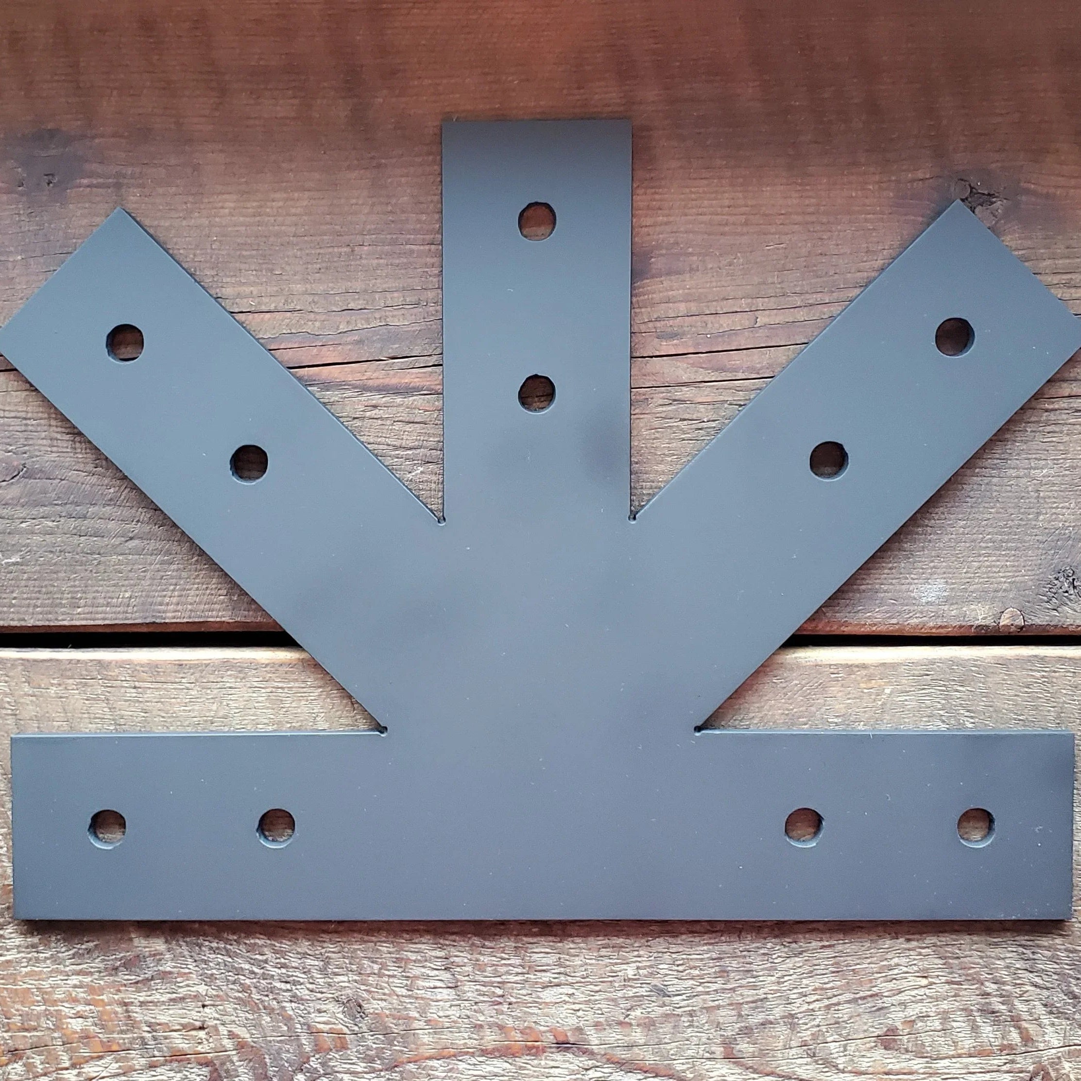 Plain Straight Iron Center Plate - Old West Iron
