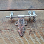 Spanish Cathedral Iron Slide Bolt Latch Strikes Latches