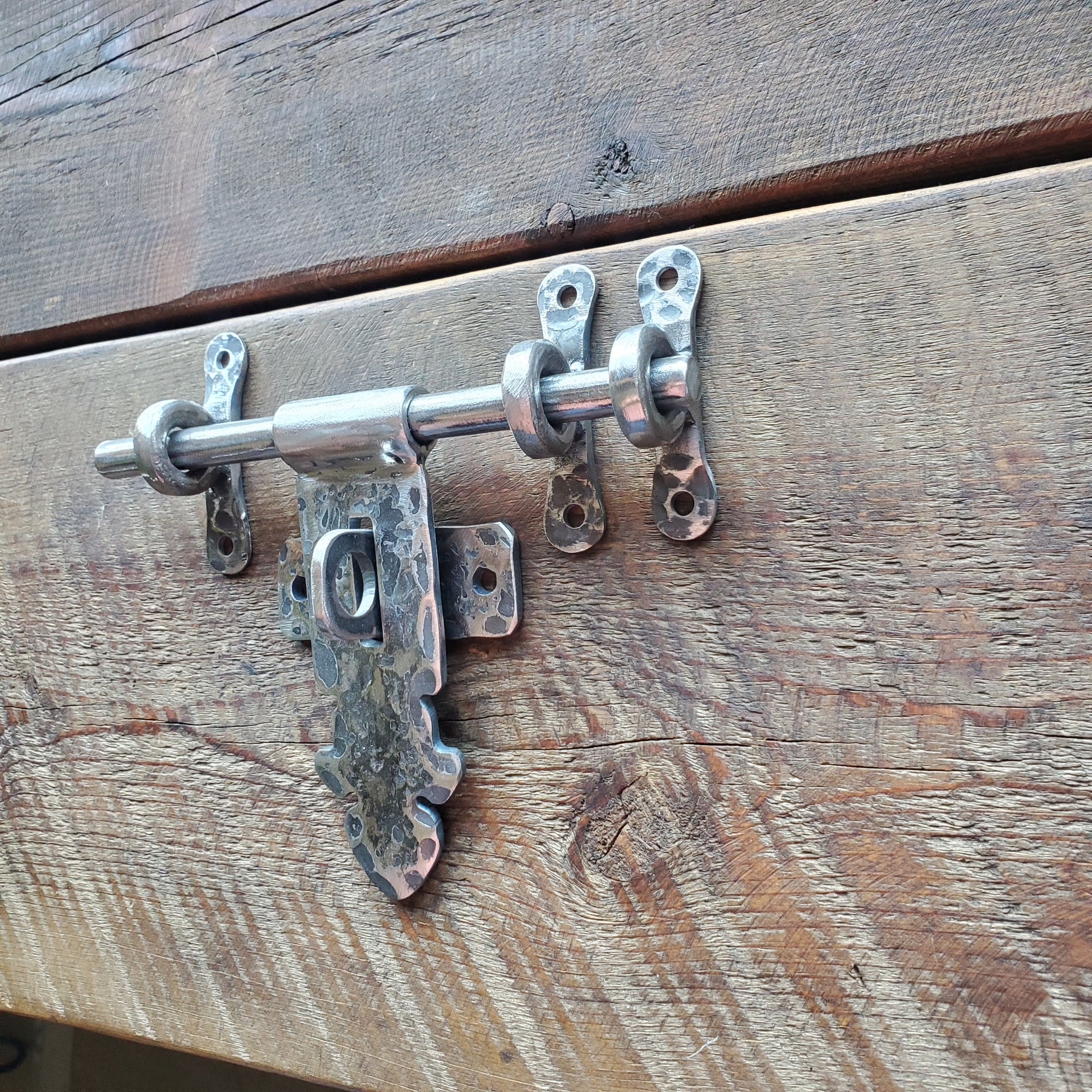 Spanish Cathedral Iron Slide Bolt Latch Strikes Latches