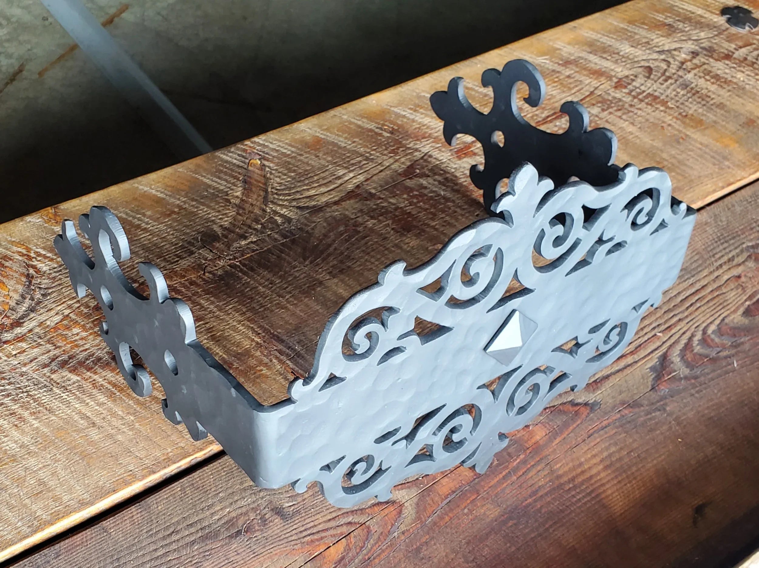Gothic Cathedral Iron Beam Strap - Old West Iron