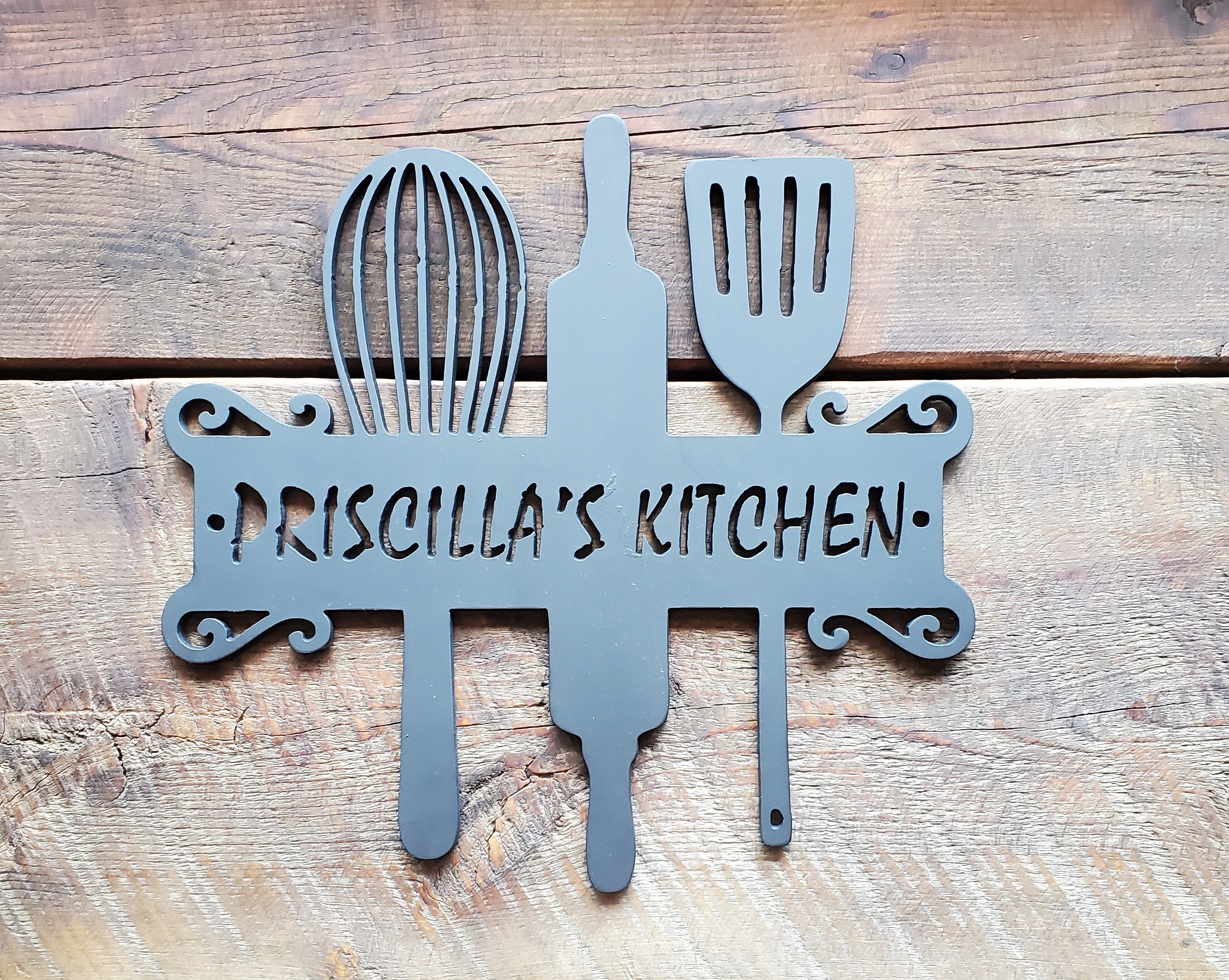 Kitchen Utensil Sign Novelty Signs Wall Sign
