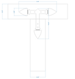 Authentic Arrowhead Iron T Face Plate