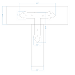 Mediterranean Iron T Face Plate