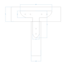 Tuscan Iron T Face Plate