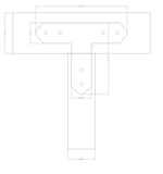 Classic Iron T Face Plate