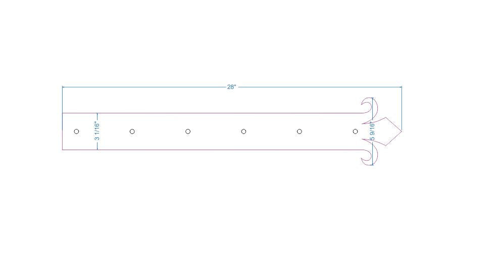 Authentique sangle de charnière en faux fer du XVe siècle
