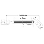 3/4" dia. Hook to Eye Turnbuckles Turnbuckle