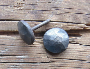 3/4" Hammered Round Head Nail - Old West Iron