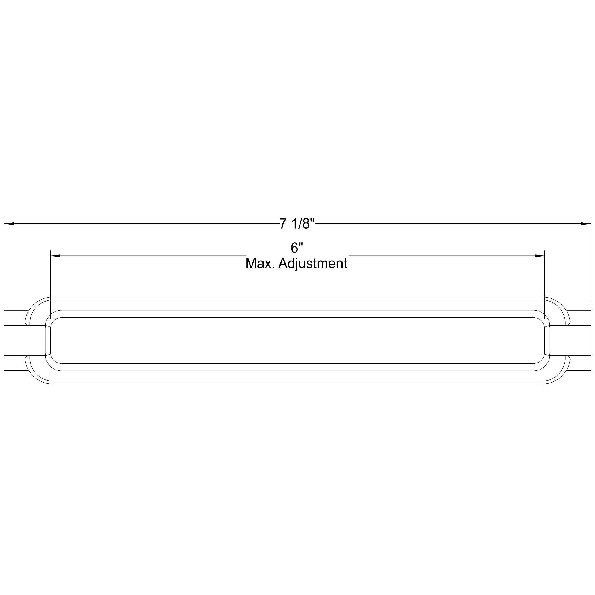 3/8" dia. Turnbuckle Body