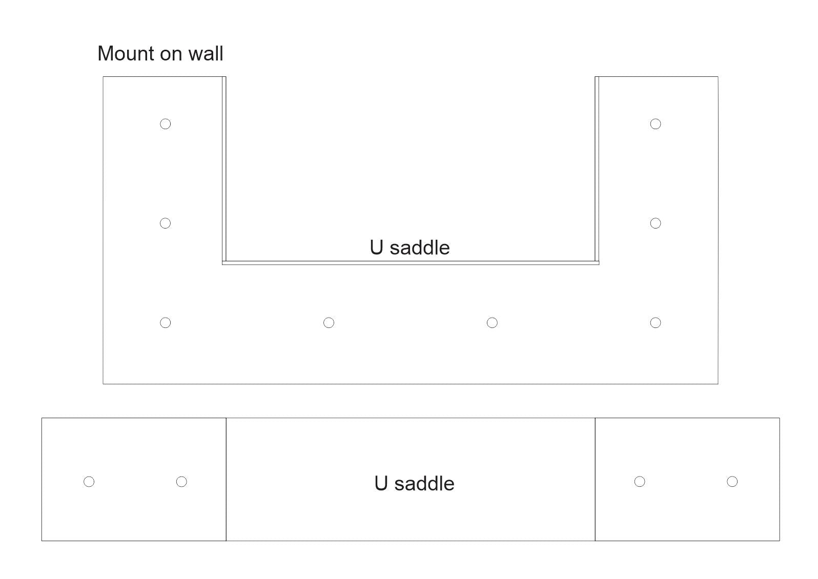 Plain Straight Iron Joist Hanger