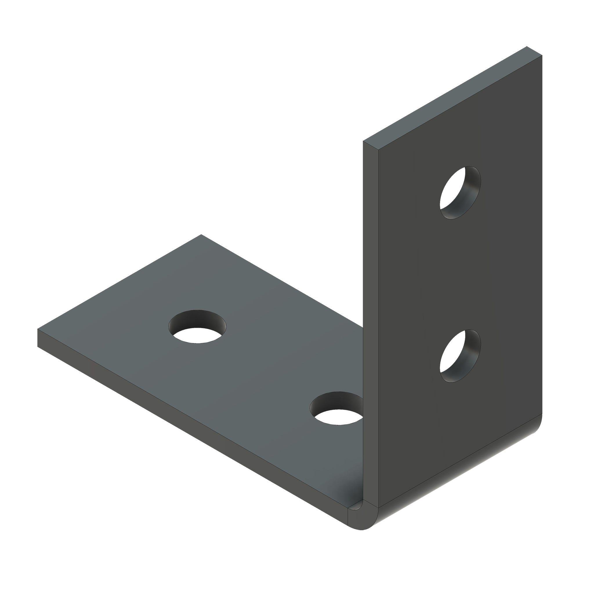 Plain Straight Iron Angle Brace