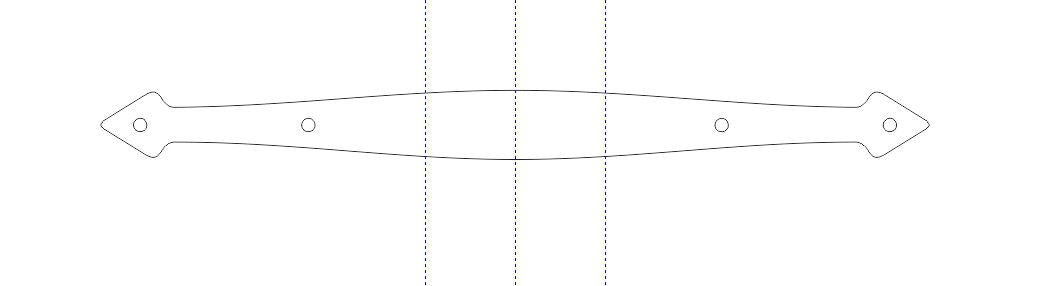 Neo-Clasical Iron Beam Strap