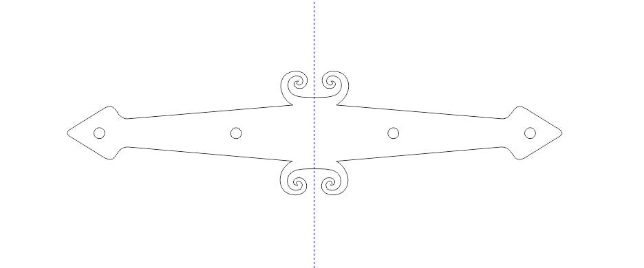 Neo-Classical Iron Angle Brace