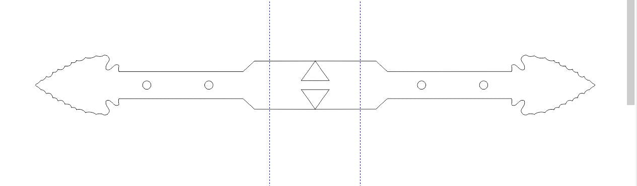 Authentic Arrowhead Iron Beam Strap