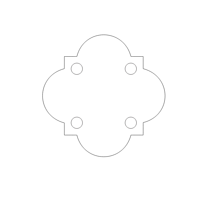 Colonial D Ring Anchor Plate Hardware Turnbuckle