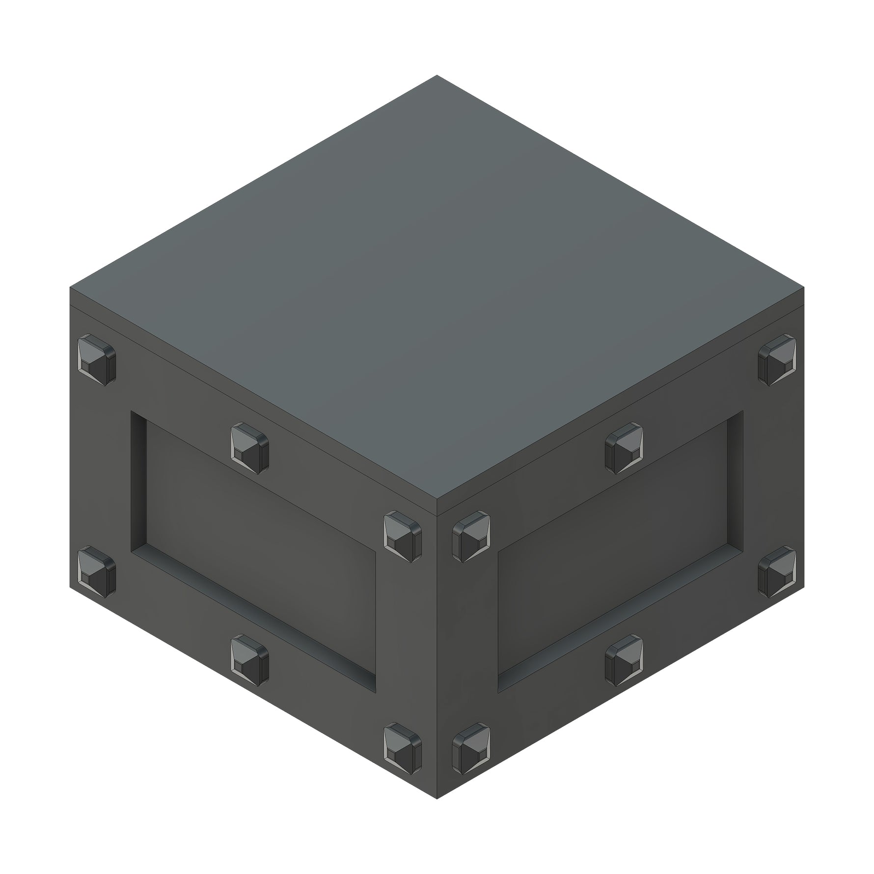 Remate de poste de hierro Mid-Century