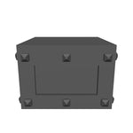 Remate de poste de hierro Mid-Century