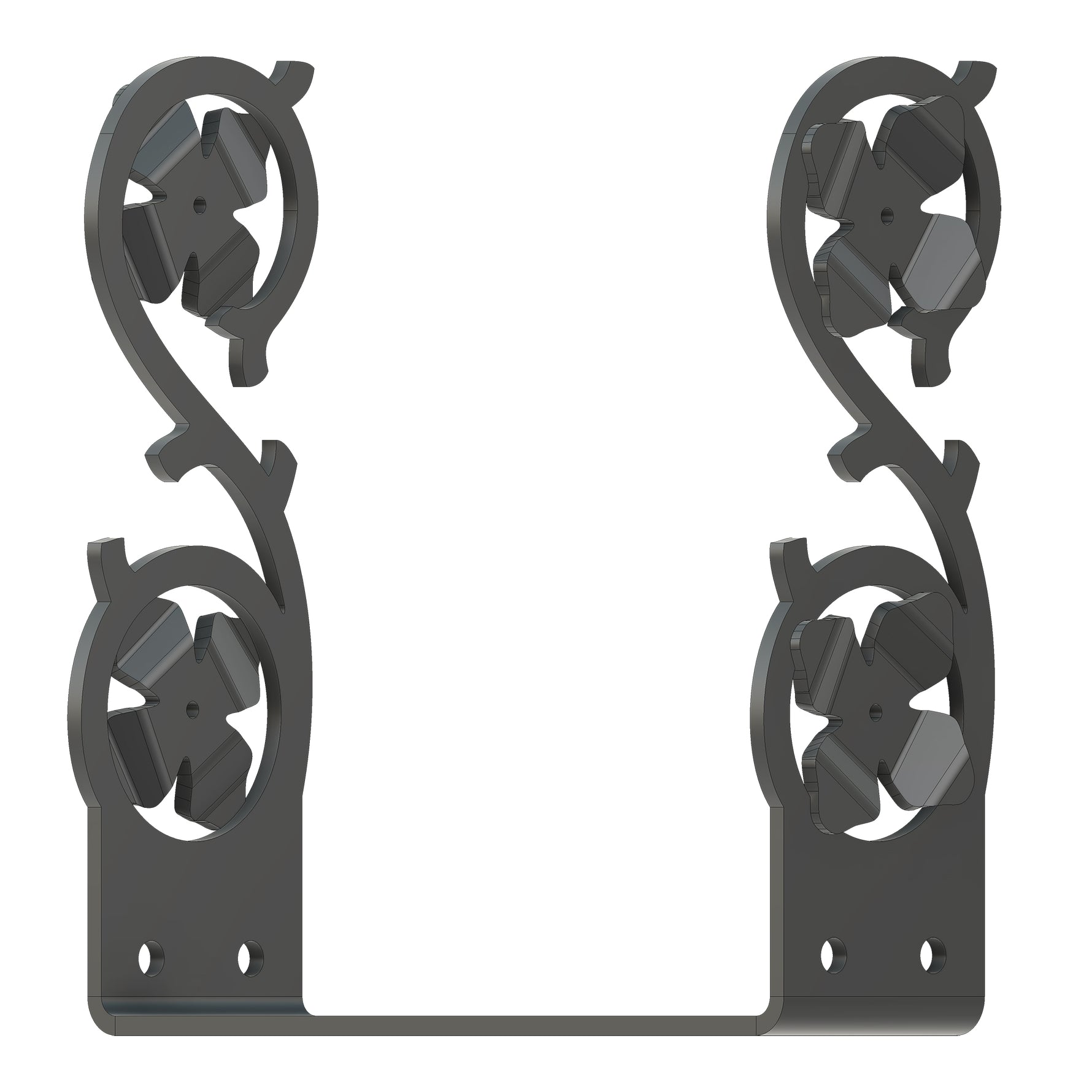 Finnish Folk Ironwork Beam Strap