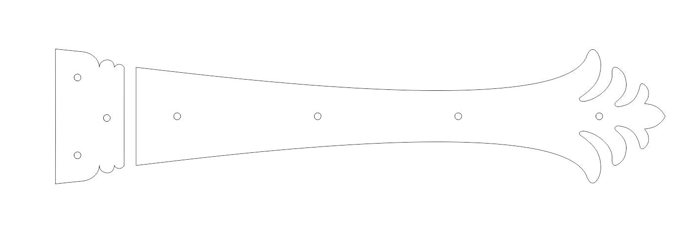 Greco-Persian Iron XL Functioning Hinge Strap