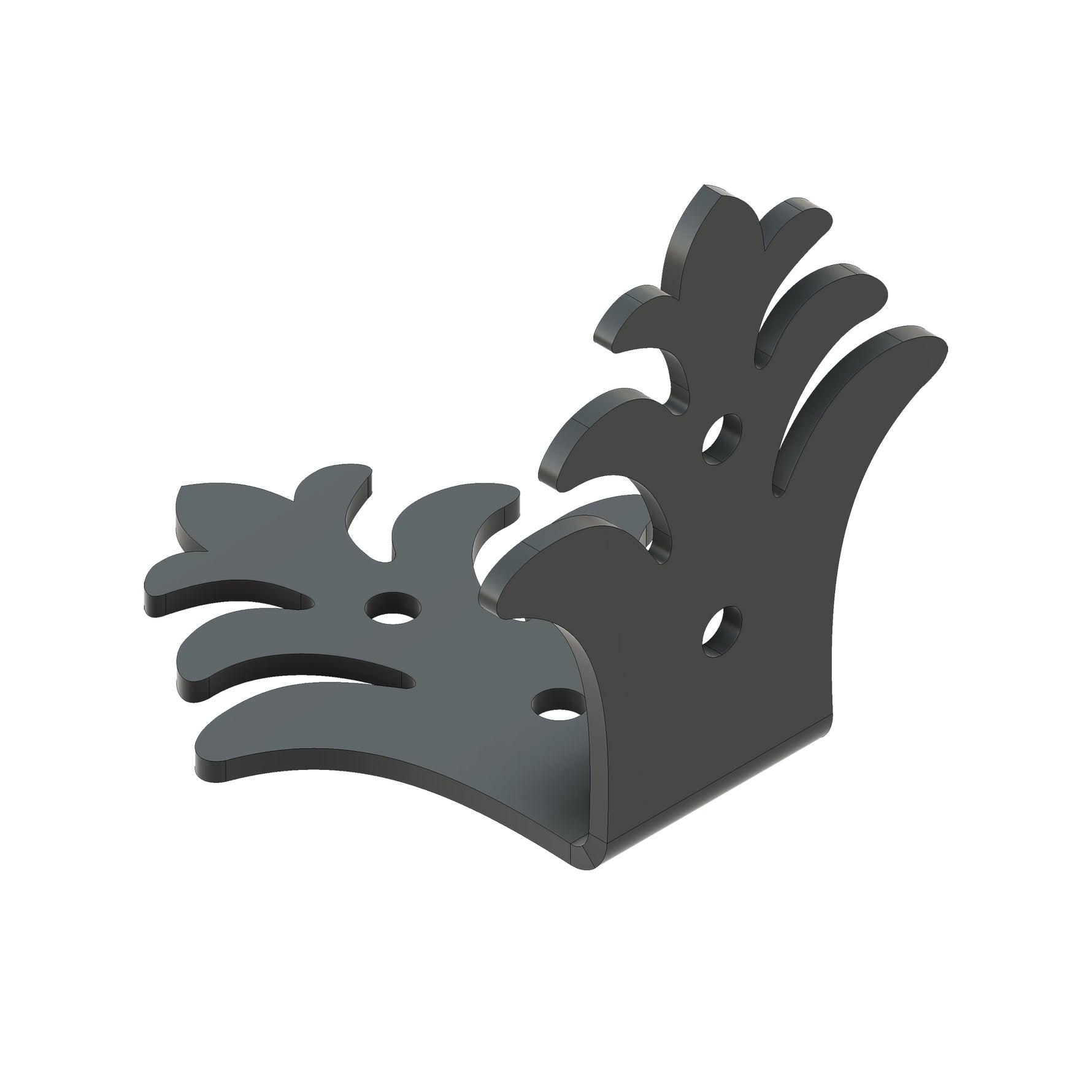 Correa de esquina de hierro greco-persa