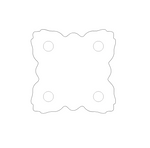 Early American D Ring Anchor Plate Hardware Turnbuckle