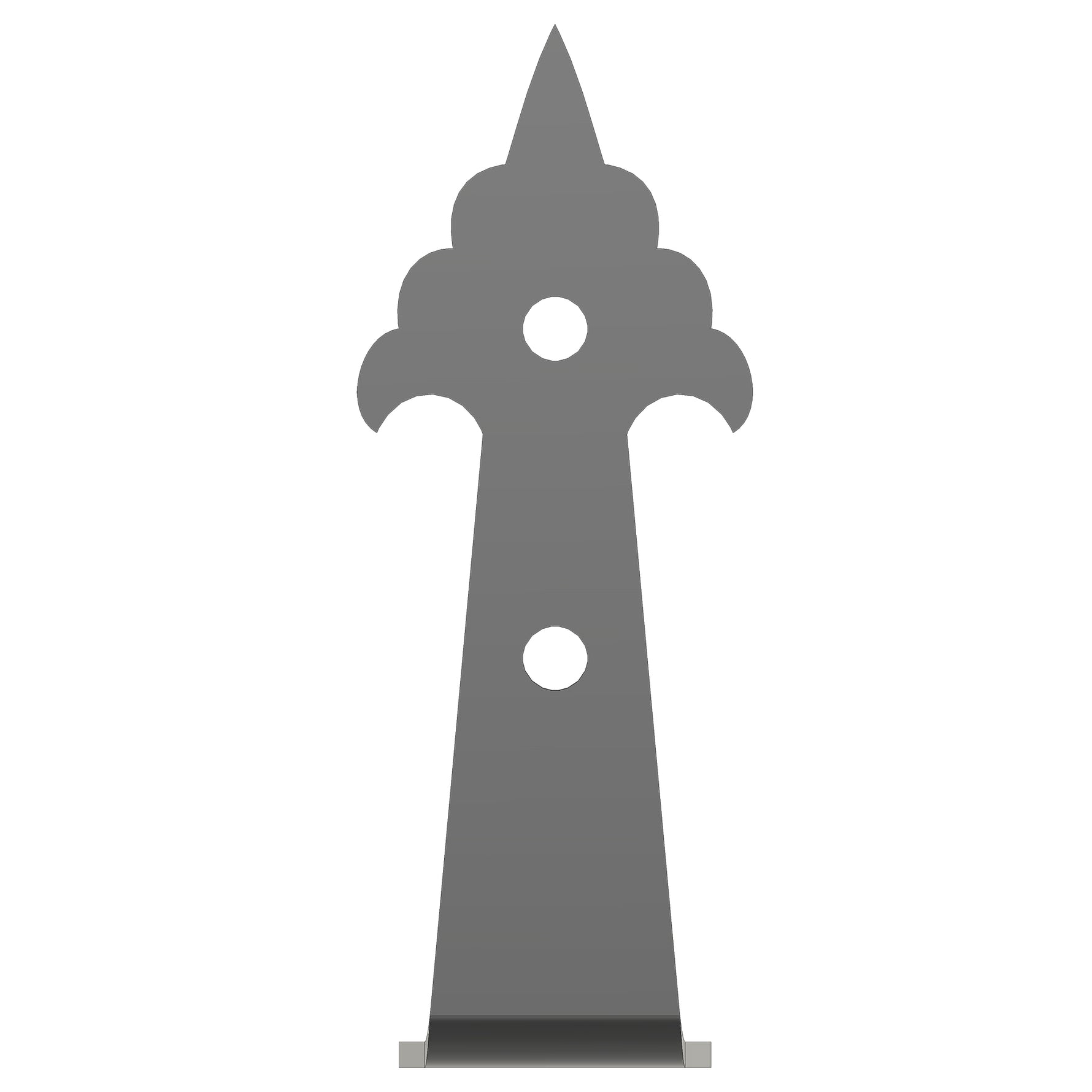 Early American Iron Beam Strap