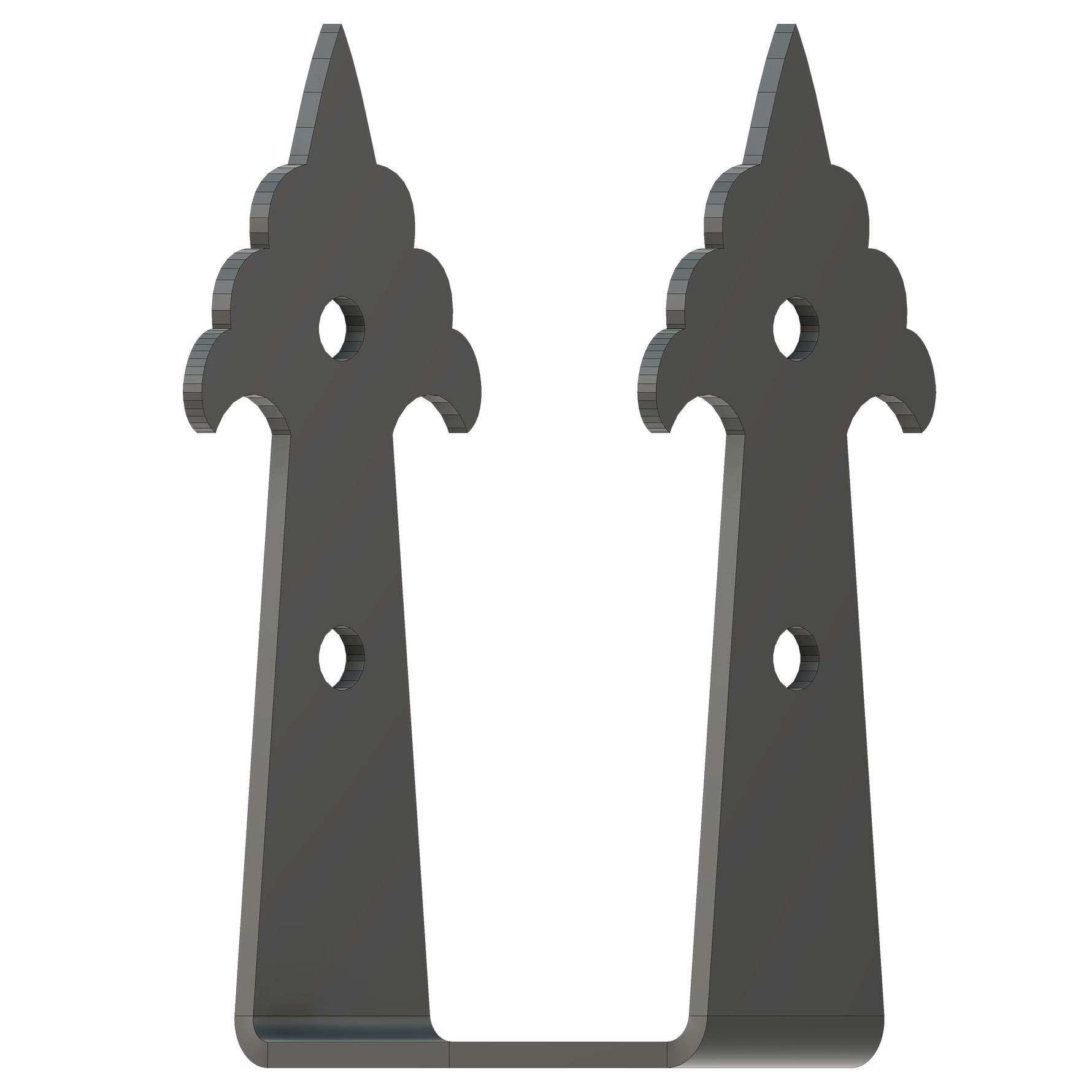 Early American Iron Beam Strap