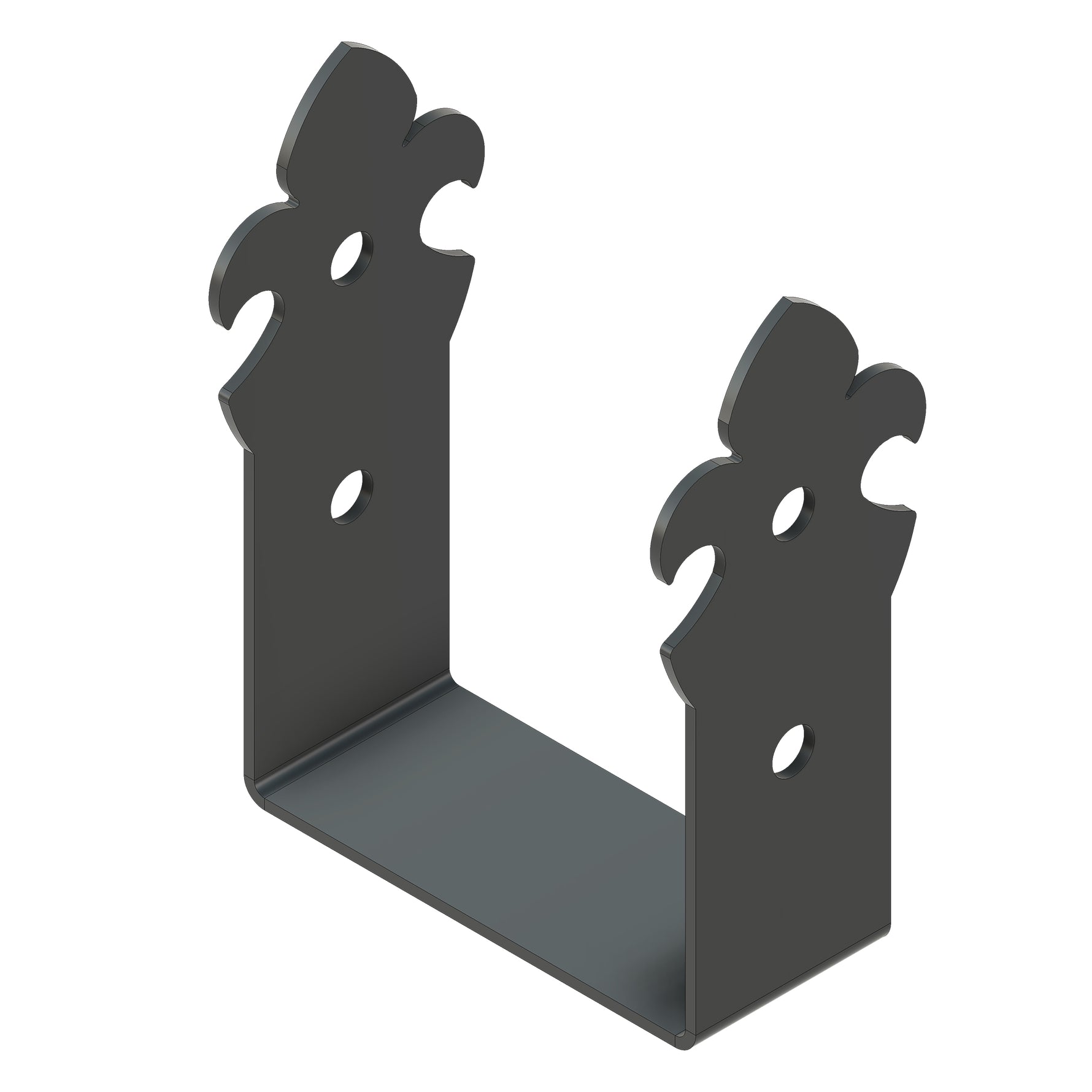 British Fleur De Lis Iron Beam Strap