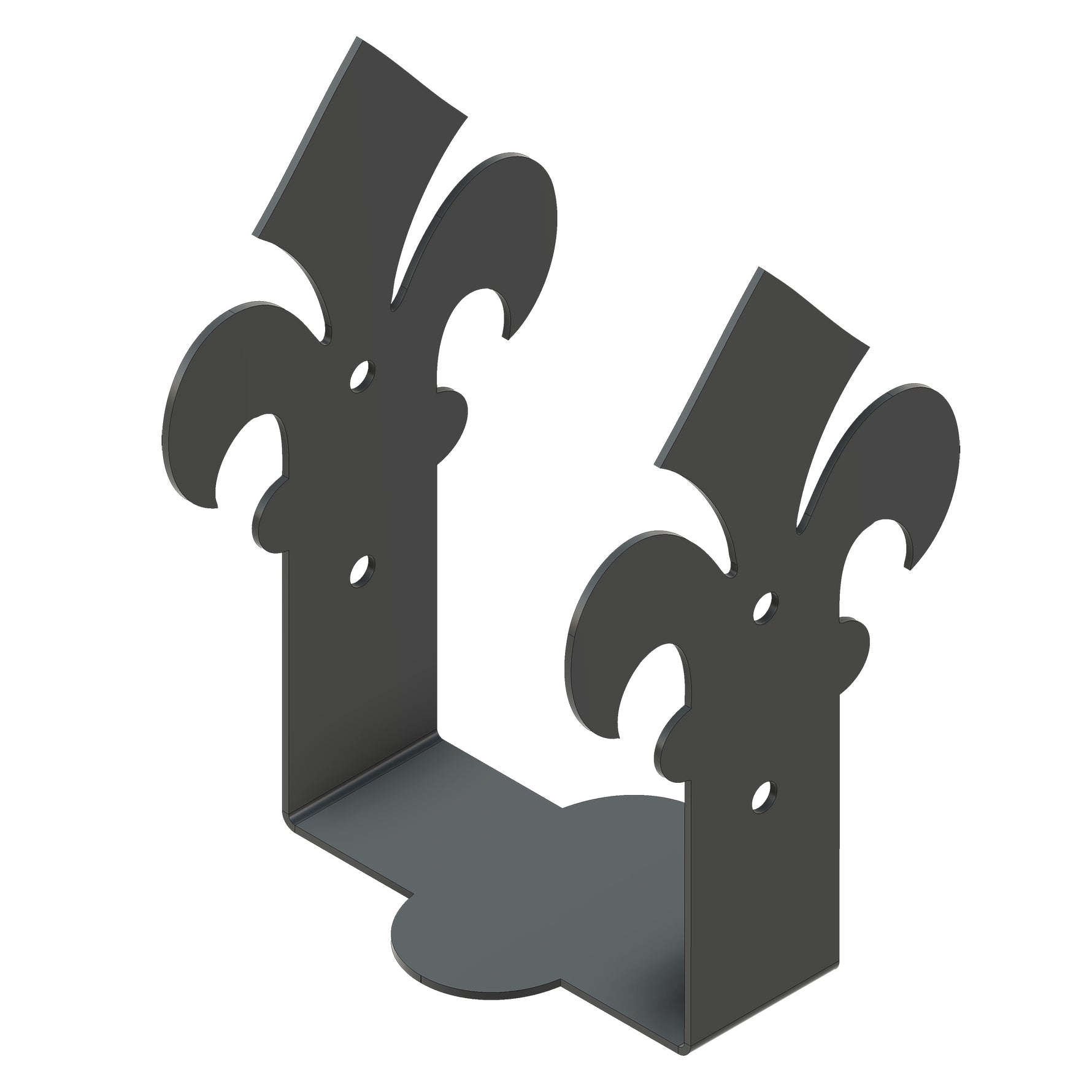 Correa Dunmow Crest Fleur De Lis Iron Beam