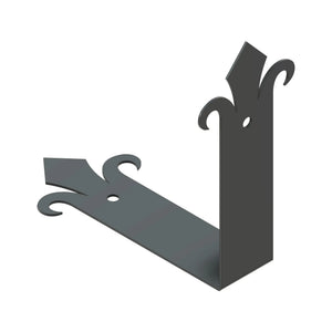 Authentic 15th Century Iron Angle Brace - Old West Iron