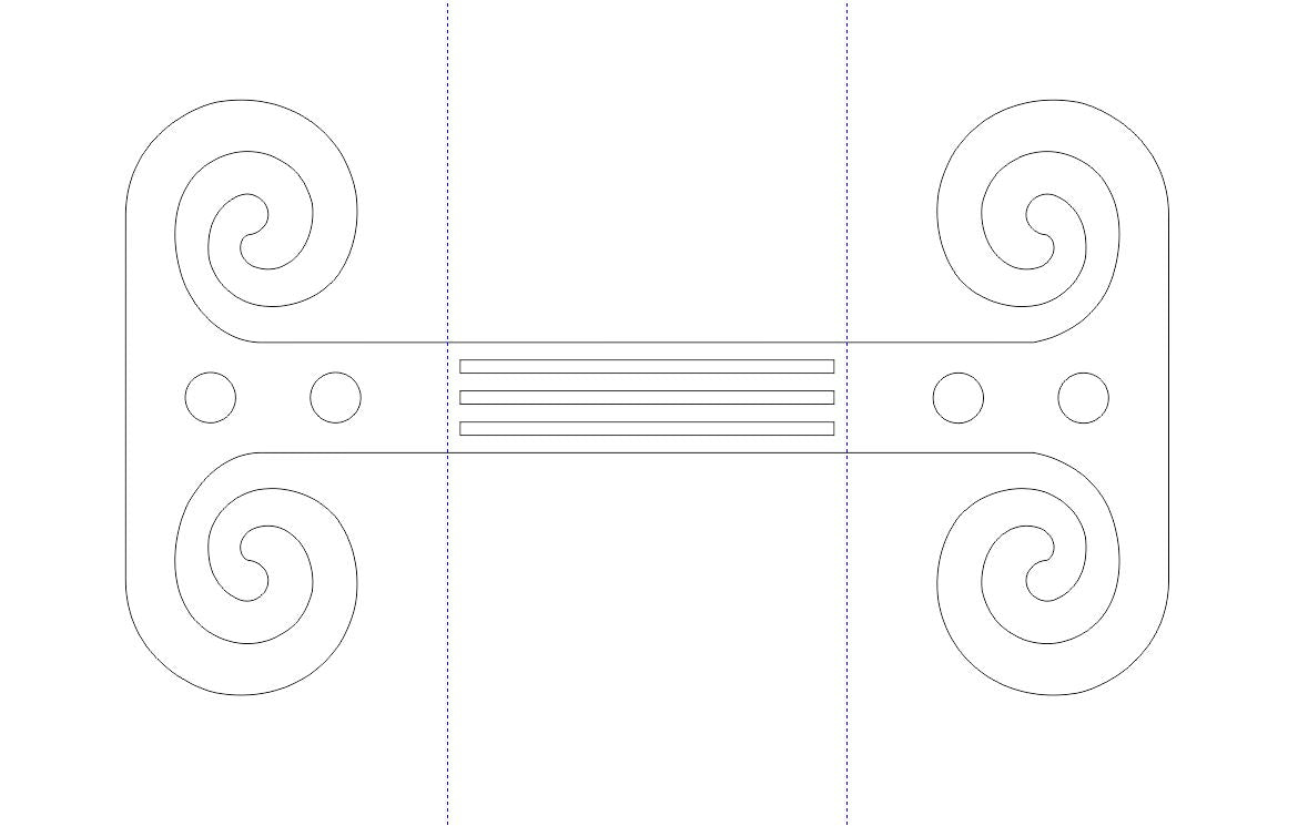 Greek Ionic Iron Beam Strap