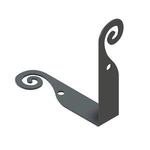 Greek Ionic Iron Angle Brace - Old West Iron