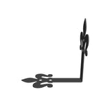 Soporte de ángulo de hierro Florence Fleur De Lis