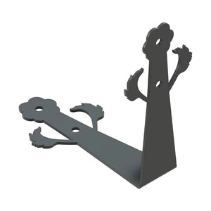 German Castle Iron Angle Brace - Old West Iron