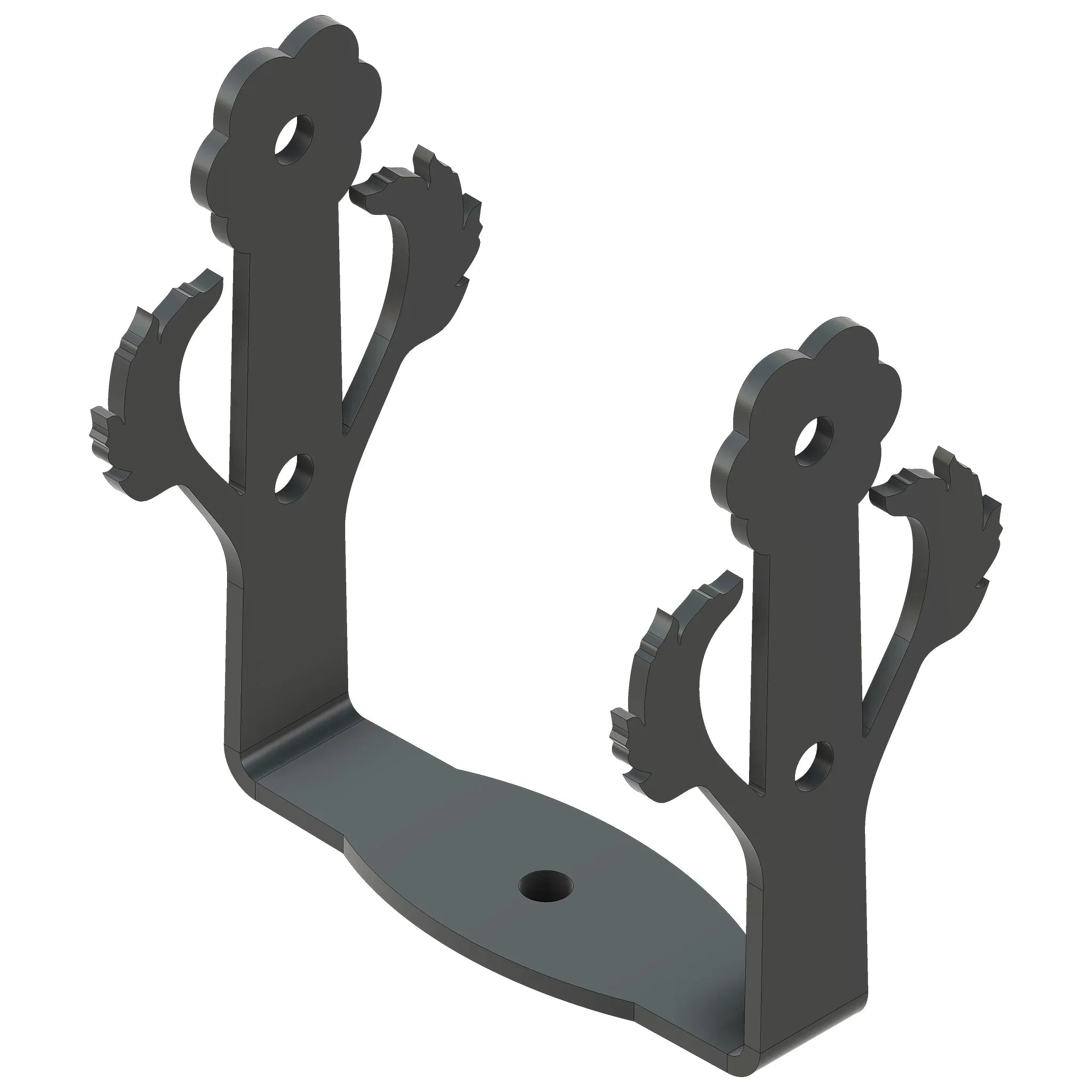German Castle Iron Beam Strap - Old West Iron